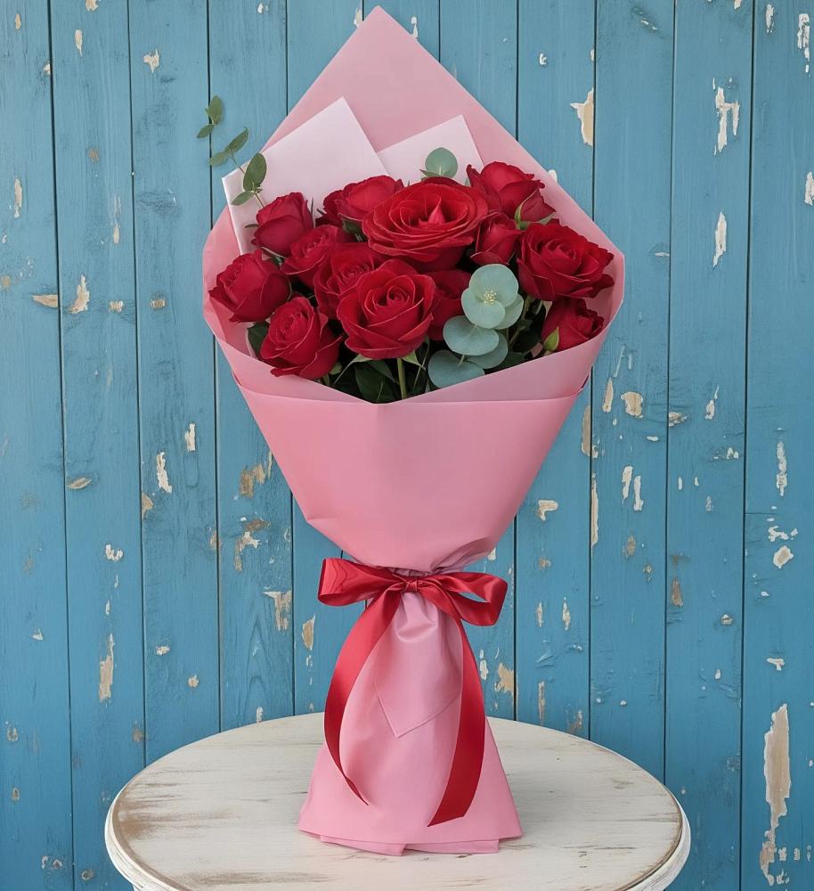 Букет цветов из: Розы в Бережки