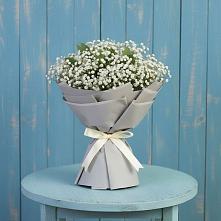 Букет цветов из:  Гипсофила в Бережки
