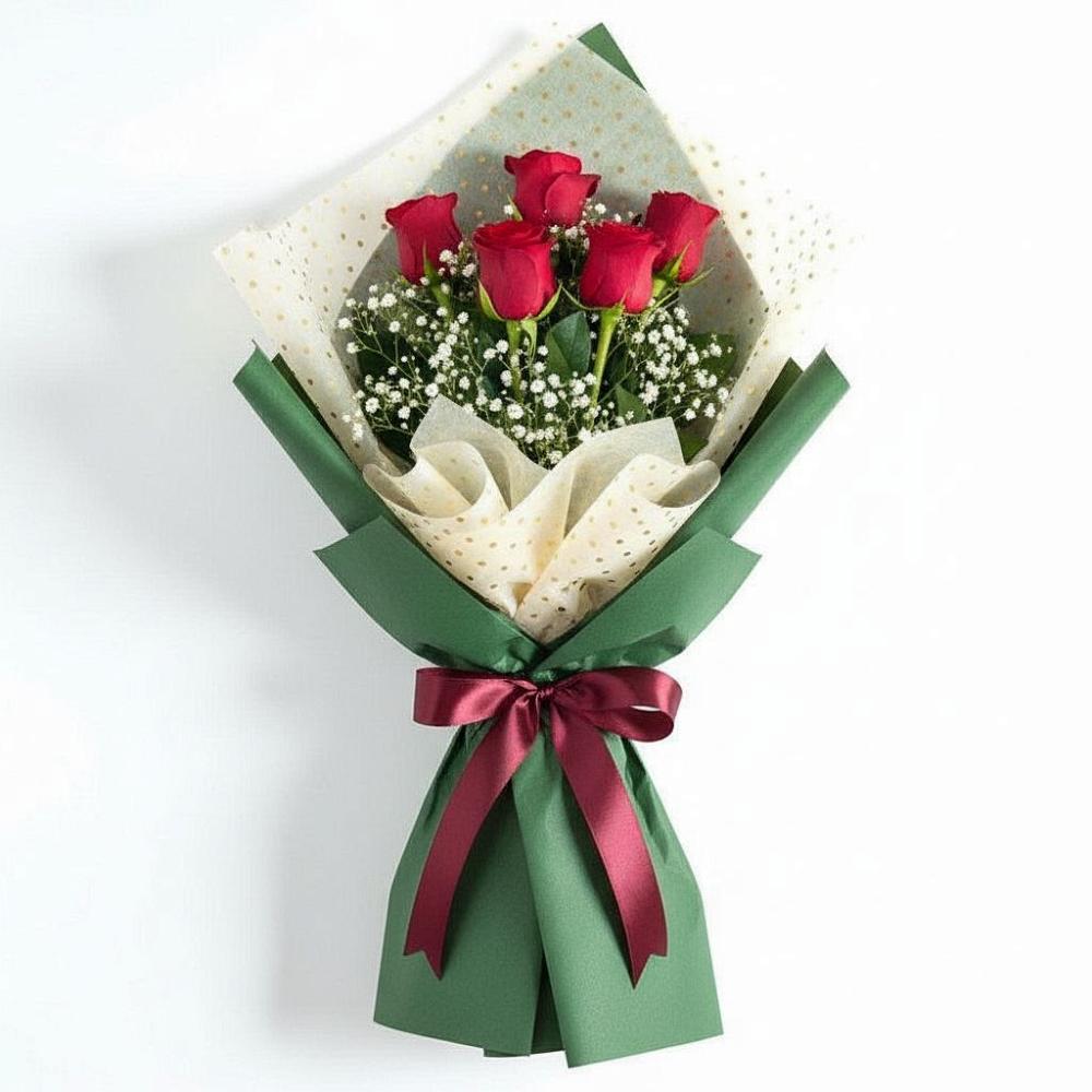 Букет цветов из: Розы в Бережки