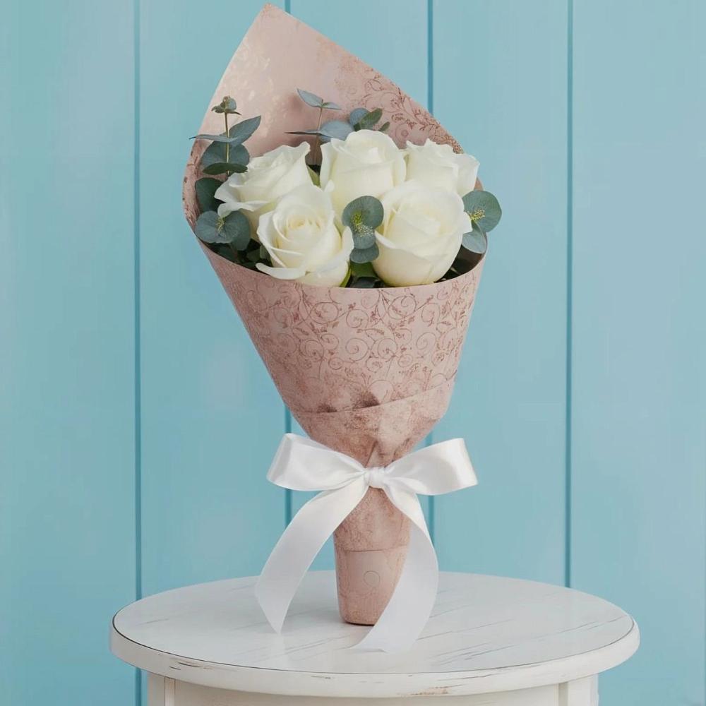 Букет цветов из: Розы в Бережки