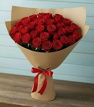 Букет Красные розы Милано в Бережки