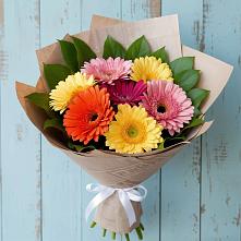 Букет цветов из:  Герберы #REPLACE_PRED# Бережки