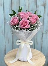 Букет цветов из:  Розы в Бережки