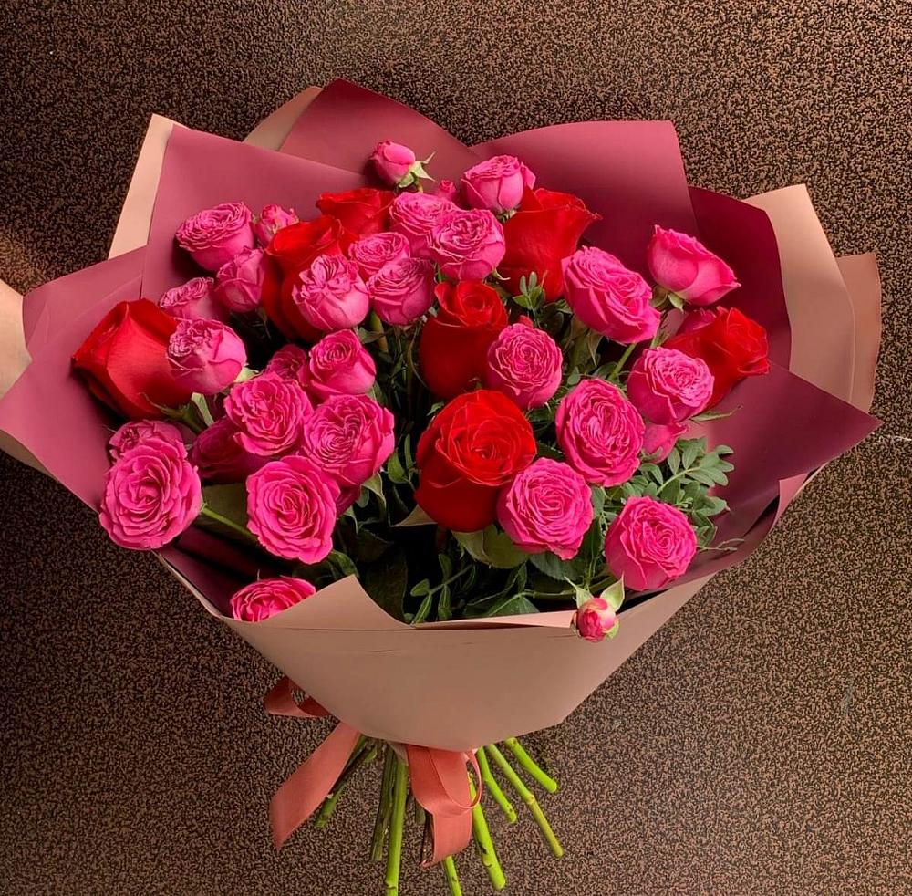 Букет В объятьях нежности в Бережки