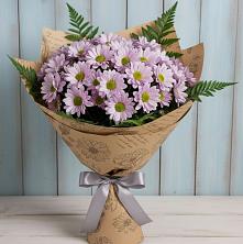 Букет цветов из:  Хризантемы в Бережки