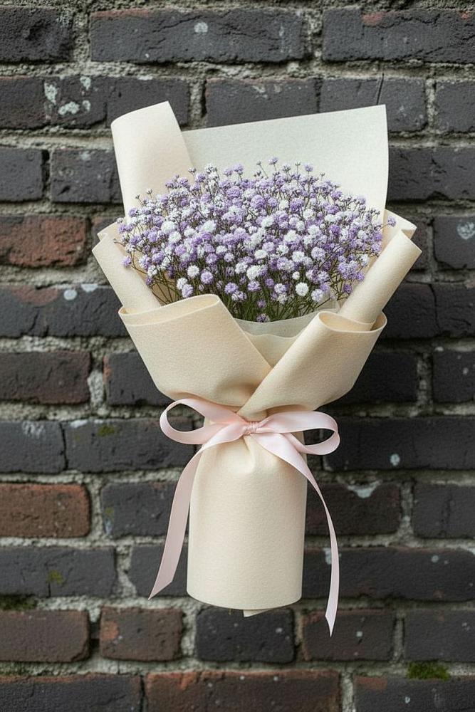 Букет цветов из: Гипсофила в Бережки