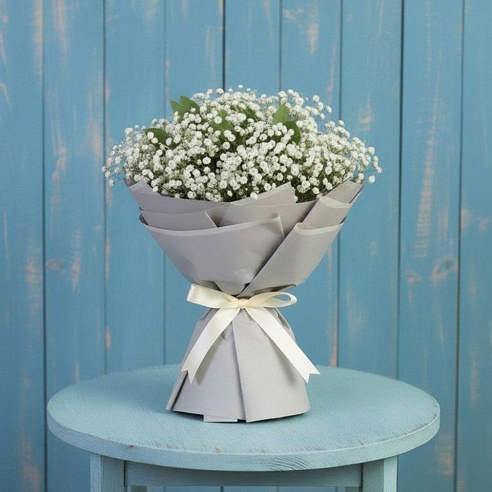 Букет цветов из: Гипсофила в Бережки