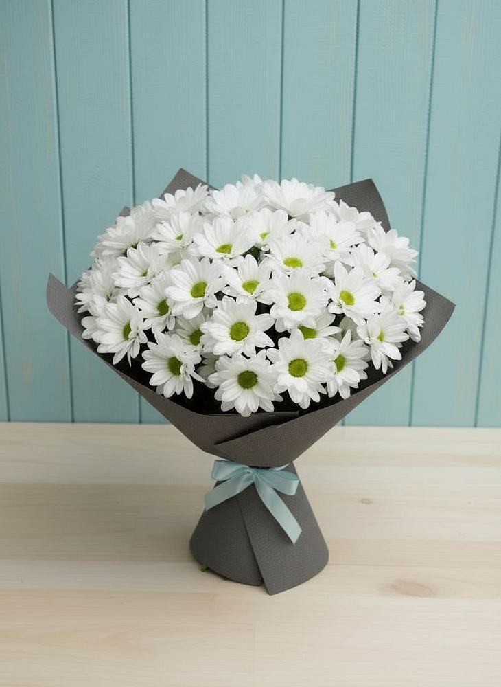 Букет цветов из: Хризантемы в Бережки