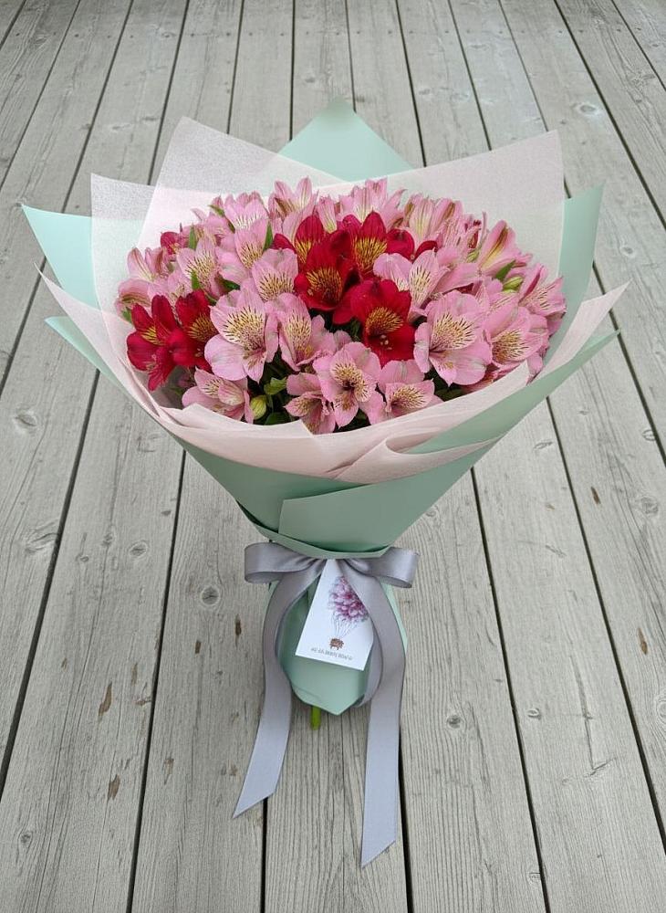 Букет цветов из: Альстромерии в Бережки