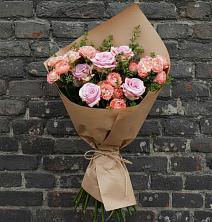 Букет цветов из:  Розы в Бережки