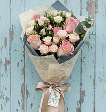 Букет цветов из:  Розы в Бережки