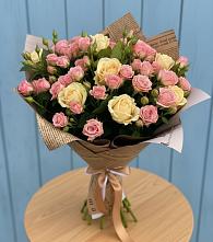 Букет цветов из:  Розы в Бережки