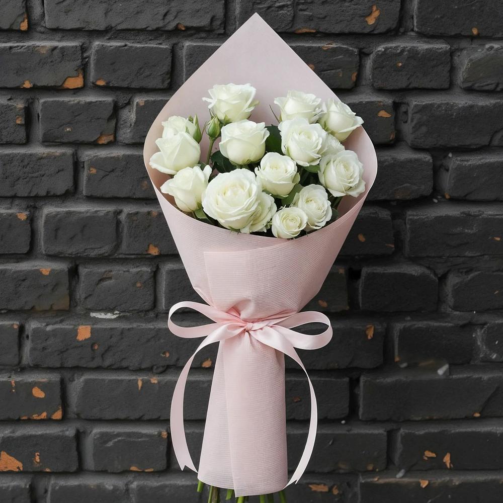 Букет цветов из: Розы в Бережки