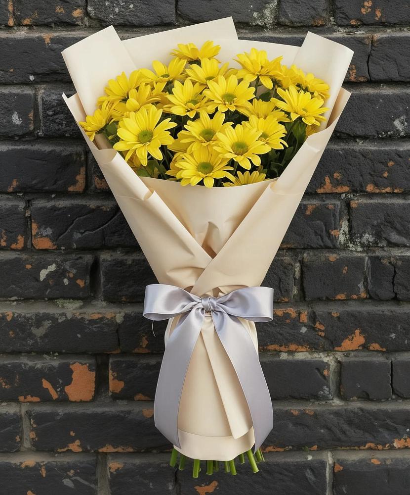 Букет цветов из: Хризантемы в Бережки