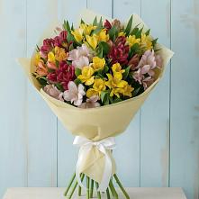 Букет цветов из:  Альстромерии #REPLACE_PRED# Бережки