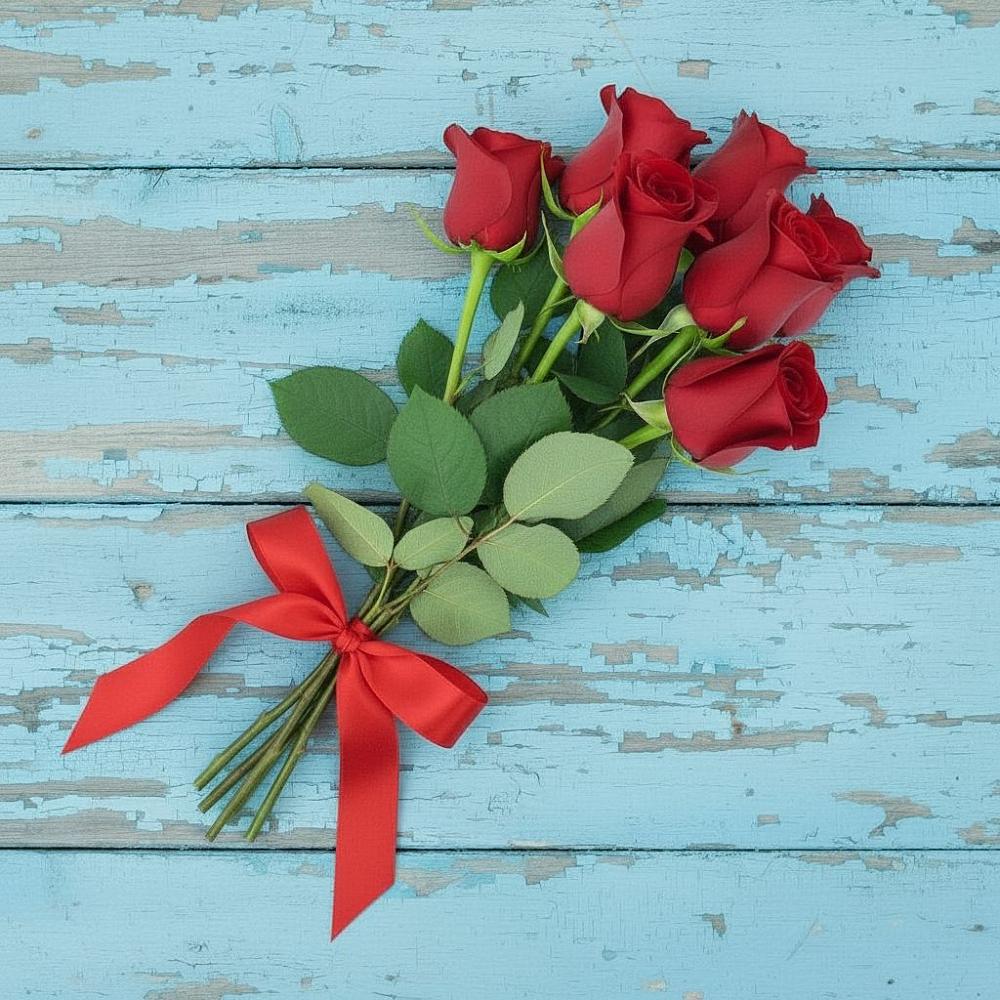 Букет Красные розы в Бережки
