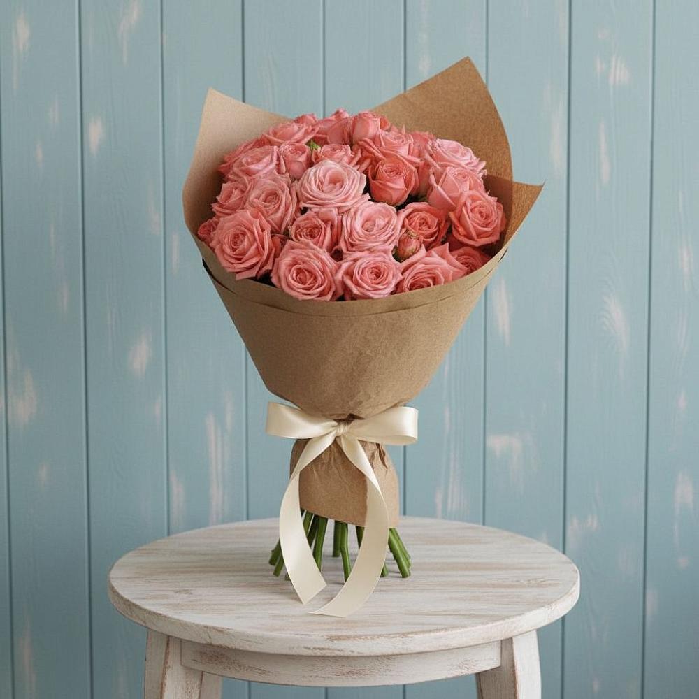 Букет цветов из: Розы в Бережки