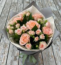Букет цветов из:  Розы в Бережки