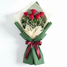 Букет цветов из:  Розы в Бережки