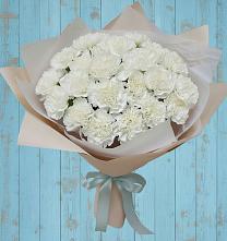 Букет цветов из:  Гвоздики #REPLACE_PRED# Бережки